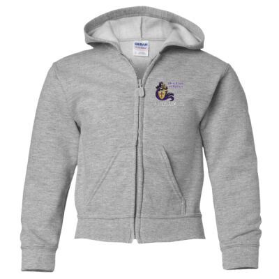 Crusaders - Heavy Blend Youth Full-Zip Hooded Sweatshirt Thumbnail