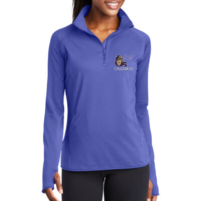Crusaders - Ladies Sport Wick ® Stretch 1/4 Zip Pullover Thumbnail