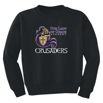 Crusaders - Youth Heavy Blend Crewneck Sweatshirt Thumbnail