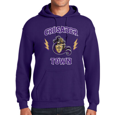 Crusader Town - Heavy Blend Hooded Sweatshirt Thumbnail