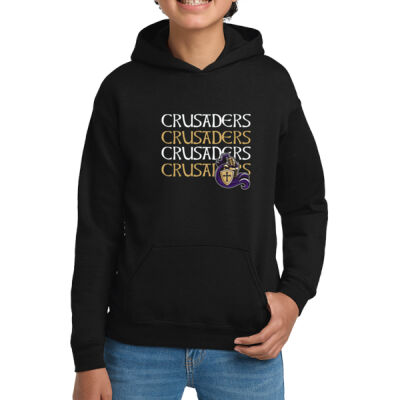 Crusaders - Youth Heavy Blend Hooded Sweatshirt Thumbnail