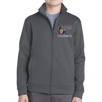 Crusaders - Youth Sport Wick ® Fleece Full Zip Jacket Thumbnail