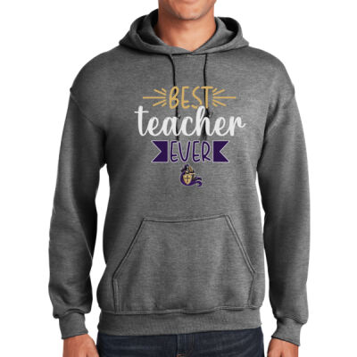 Best Teacher Ever - Crusaders - Heavy Blend Hooded Sweatshirt Thumbnail