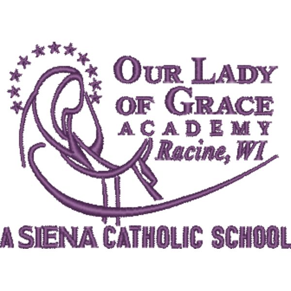Our Lady Of Grace Font Logo Thumbnail