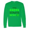 Heavy Cotton 100% Cotton Long Sleeve T Shirt Thumbnail