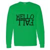 Heavy Cotton 100% Cotton Long Sleeve T Shirt Thumbnail