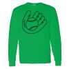 Heavy Cotton 100% Cotton Long Sleeve T Shirt Thumbnail