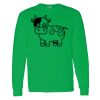 Heavy Cotton 100% Cotton Long Sleeve T Shirt Thumbnail