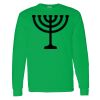 Heavy Cotton 100% Cotton Long Sleeve T Shirt Thumbnail