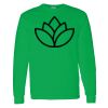 Heavy Cotton 100% Cotton Long Sleeve T Shirt Thumbnail