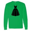 Heavy Cotton 100% Cotton Long Sleeve T Shirt Thumbnail