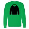 Heavy Cotton 100% Cotton Long Sleeve T Shirt Thumbnail