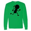Heavy Cotton 100% Cotton Long Sleeve T Shirt Thumbnail