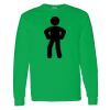 Heavy Cotton 100% Cotton Long Sleeve T Shirt Thumbnail
