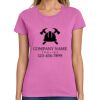 Ladies Heavy Cotton 100% Cotton T Shirt Thumbnail