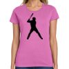 Ladies Heavy Cotton 100% Cotton T Shirt Thumbnail