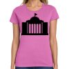 Ladies Heavy Cotton 100% Cotton T Shirt Thumbnail