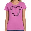 Ladies Heavy Cotton 100% Cotton T Shirt Thumbnail
