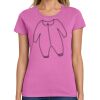 Ladies Heavy Cotton 100% Cotton T Shirt Thumbnail