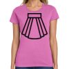 Ladies Heavy Cotton 100% Cotton T Shirt Thumbnail