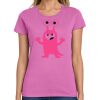 Ladies Heavy Cotton 100% Cotton T Shirt Thumbnail