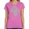 Ladies Heavy Cotton 100% Cotton T Shirt Thumbnail
