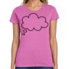 Ladies Heavy Cotton 100% Cotton T Shirt Thumbnail
