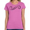 Ladies Heavy Cotton 100% Cotton T Shirt Thumbnail