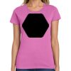 Ladies Heavy Cotton 100% Cotton T Shirt Thumbnail