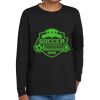 Youth Heavy Cotton 100% Cotton Long Sleeve T Shirt Thumbnail