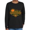 Youth Heavy Cotton 100% Cotton Long Sleeve T Shirt Thumbnail