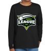 Youth Heavy Cotton 100% Cotton Long Sleeve T Shirt Thumbnail