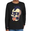 Youth Heavy Cotton 100% Cotton Long Sleeve T Shirt Thumbnail
