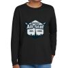 Youth Heavy Cotton 100% Cotton Long Sleeve T Shirt Thumbnail