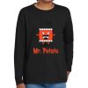 Youth Heavy Cotton 100% Cotton Long Sleeve T Shirt Thumbnail