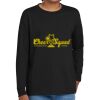 Youth Heavy Cotton 100% Cotton Long Sleeve T Shirt Thumbnail