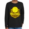 Youth Heavy Cotton 100% Cotton Long Sleeve T Shirt Thumbnail