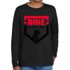 Youth Heavy Cotton 100% Cotton Long Sleeve T Shirt Thumbnail