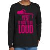 Youth Heavy Cotton 100% Cotton Long Sleeve T Shirt Thumbnail