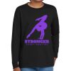 Youth Heavy Cotton 100% Cotton Long Sleeve T Shirt Thumbnail