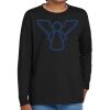 Youth Heavy Cotton 100% Cotton Long Sleeve T Shirt Thumbnail