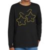 Youth Heavy Cotton 100% Cotton Long Sleeve T Shirt Thumbnail