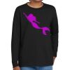 Youth Heavy Cotton 100% Cotton Long Sleeve T Shirt Thumbnail