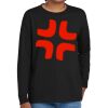 Youth Heavy Cotton 100% Cotton Long Sleeve T Shirt Thumbnail