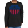 Youth Heavy Cotton 100% Cotton Long Sleeve T Shirt Thumbnail