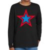Youth Heavy Cotton 100% Cotton Long Sleeve T Shirt Thumbnail