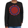 Youth Heavy Cotton 100% Cotton Long Sleeve T Shirt Thumbnail