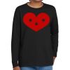 Youth Heavy Cotton 100% Cotton Long Sleeve T Shirt Thumbnail